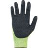Cut Resistant Gloves, Grey/Lime Green, HPE Palm & Finger Tips, Polyamide Liner, EN388: 2016, 4, X, 4, 2, C, Size 10 thumbnail-2