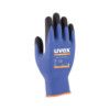 60027 Athletic Lite, Mechanical Hazard Gloves, Blue/White, Nylon Liner, Nitrile Coating, EN388: 2016, 4, 1, 3, 2, X, Size 9 thumbnail-0