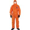 1500-OR Microgard Chemical Protective Coveralls, Disposable, Type 5/6, Orange, SMS Nonwoven Fabric, Zipper Closure, M thumbnail-0