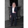 Ladies Size 8 29L Navy Aimee Trousers thumbnail-0
