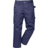 Work Trousers, Men, Navy Blue, Poly-Cotton, Waist 46", Regular, 2XL thumbnail-0