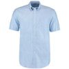 KK350 Men's 17.1/2in Short Sleeve Light Blue Oxford Shirt thumbnail-0