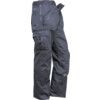 Action Trousers, Men, Navy Blue, Poly-Cotton, Waist 44", Leg 31", Regular thumbnail-0