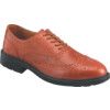 Safety Shoes, Men, Brown, Leather Upper, Steel Toe Cap, S1P, SRC, Size 6 thumbnail-0