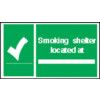 SMOKING SHELTER LOCATED AT..300x200mm S/ADH SA319S thumbnail-0