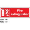 FIRE EXTINGUISHER 450mmx150mm RIGID FI1 thumbnail-0