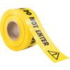 Barrier Tape, Polypropylene, Yellow, 75mm x 300m thumbnail-0