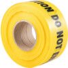 Barrier Tape, Polypropylene, Yellow, 75mm x 300m thumbnail-1