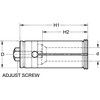 12mm PSC(a) DEPTH ADJ CK3 2 END MILL COLLET thumbnail-1