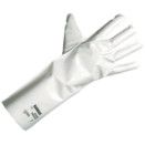 02-100 Barrier White Gaunlet Gloves thumbnail-0