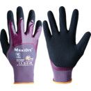 56-425 MaxiDry GP Palm-side Coated Black/Purple Gloves thumbnail-0