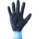 737 Tegera Palm-Side Coated Black/Blue Gloves thumbnail-4