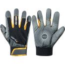 CAT II Tegera® 9180 Anti-Vibration Gloves, Black, Grey & Yellow thumbnail-0