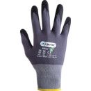 Aria™ Nitrile Coated Gloves, Mechanical Hazard, Grey/Black thumbnail-1