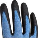 CAT II Trigata™Cut Resistant Gloves, PU Coated, Blue/Black thumbnail-2