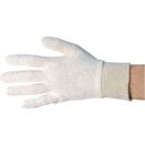 Polycotton Stockinette Gloves, White, Pack of 12 thumbnail-0