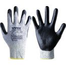 Cut Resistant Gloves, Nitrile Coated, Grey/Black thumbnail-0