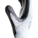 Cut Resistant Gloves, Nitrile Coated, Grey/Black thumbnail-4