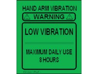 Hand-Arm Vibration Tags & Labels