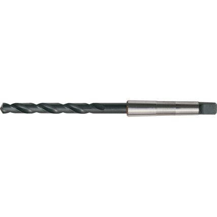 T100, Taper Shank Drill, MT1, 1/8in., High Speed Steel, Standard Length