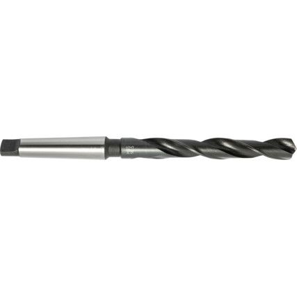 T100, Taper Shank Drill, MT2, 16.5mm, High Speed Steel, Standard Length