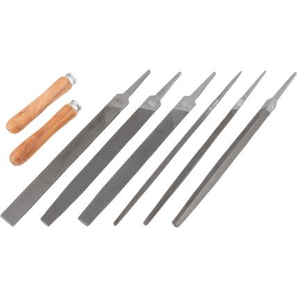 200mm (8") 8 Piece Second Cut Engineers File Set