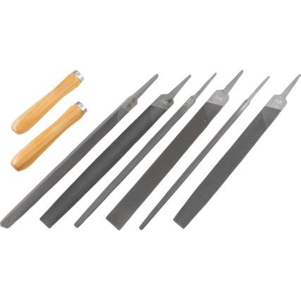 250mm (10") 8 Piece Second Cut Engineers File Set