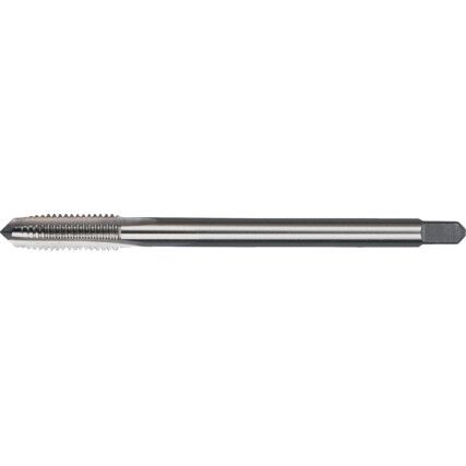 Second Tap, Straight Flute Extension, 6mm x 1mm, High Speed Steel, Metric Coarse, Bright