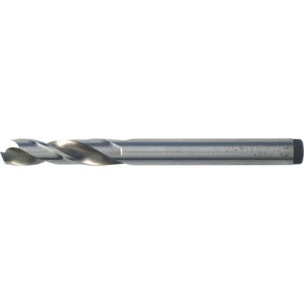 2010, Stub Drill, 4.9mm, Cobalt High Speed Steel, Bright
