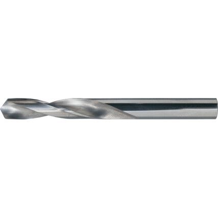 Jobber Drill, 1mm, Normal Helix, Carbide, Uncoated