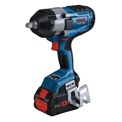 GDS 18V-1000 Cordless Impact Wrench, 1/2in. Drive, 18V, Brushless, 1000Nm Max. Torque, 2 x 5.5Ah Batteries