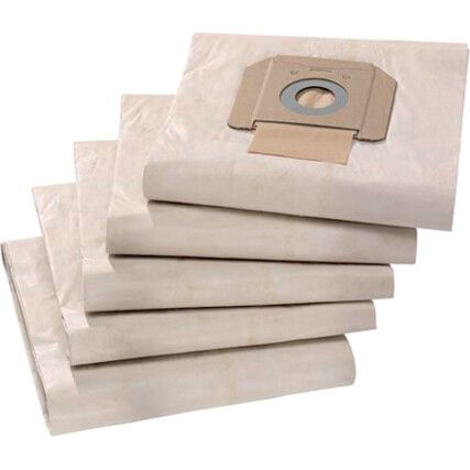 6.904-285 Paper Filter Bags Class-M, Pack of 5