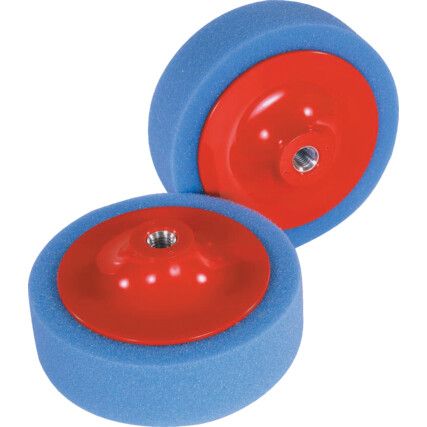 Foam Disc, 150 x 50mm, Blue, Medium, M14