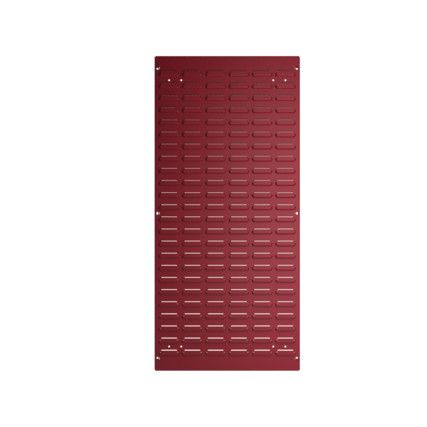 1.0m Red Vertical Louvre Panel