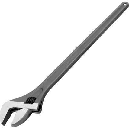Adjustable Spanner, Alloy Steel, 30in./770mm Length, 85mm Jaw Capacity