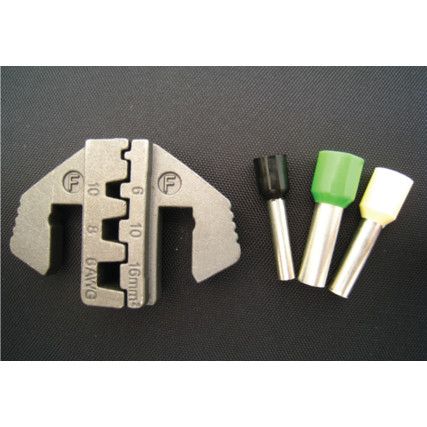 Insulated Cord End Terminal Large, Replacement Jaws, 0.5 mm²  - 16.0 mm²