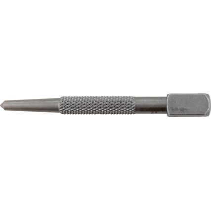 Steel, Centre Punch, Point 4.7mm, 100mm