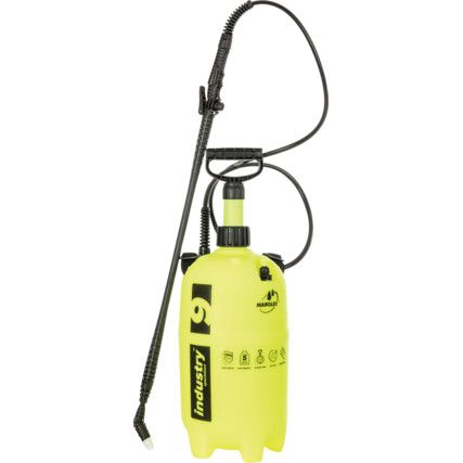 9 Ltr Hi-Viz Yellow, Pressure Sprayer