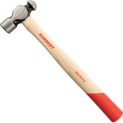 Ball Pein Hammer, 1/2lb, Hickory Shaft, Polished Face