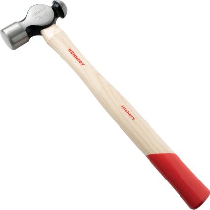 Ball Pein Hammer, 1-1/2lb, Hickory Shaft, Polished Face