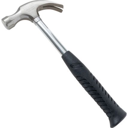 Claw Hammer, 16oz., Steel Shaft, Anti-vibration