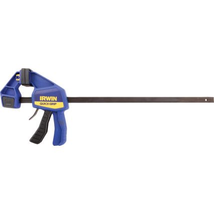 18in./450mm Quick Clamp, Nylon Jaw, 136kg Clamping Force, Pistol Grip Handle