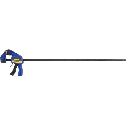 36in./900mm Quick Clamp, Nylon Jaw, 136kg Clamping Force, Pistol Grip Handle
