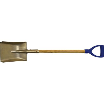 Aluminium-Bronze, Anti-Spark Shovel, Wood, 950mm
