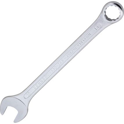Double End, Combination Spanner, 15mm, Metric