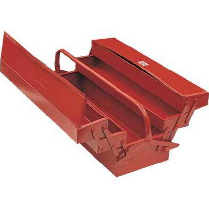 Cantilever Tool Box, Steel, (L) 560mm x (W) 205mm x (H) 205mm