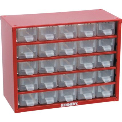 Parts Organiser, 25 Compartments, 306mm (W), 238mm (H)