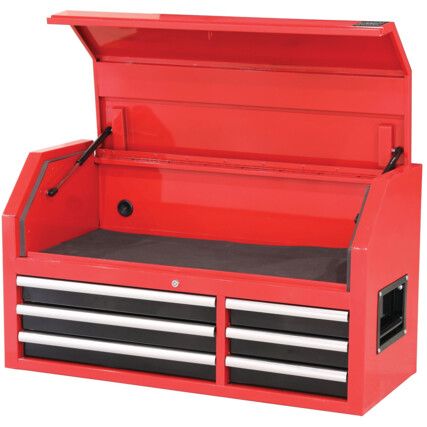 Tool Chest, Classic - Extra Wide, Red, Steel, 9-Drawers, 584 x 1051 x 445mm, 135kg Capacity