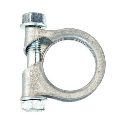 32mm EXHAUST PIPE CLAMP M8 BZP