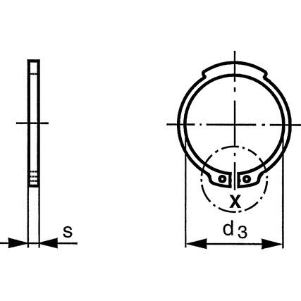 6mm ST/ST EXT. CIRCLIP DIN471 (BX-200)